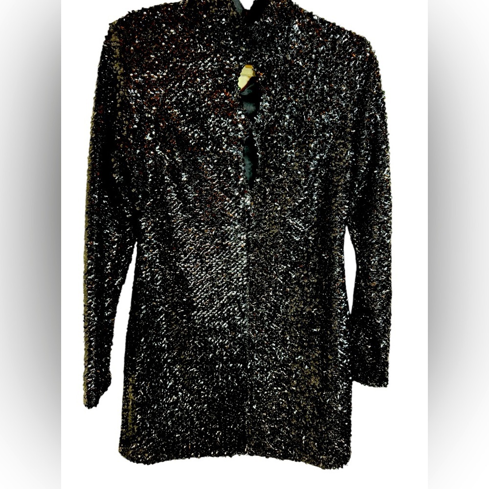 Nasty Gal Collection Beautiful Sequin Black Mini Dress 
Need a party dress? Sz 4